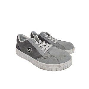 Airwalk Men's Composite Toe Wedge Sole Metal Free Work Shoe AW6100 Gray 10.5D